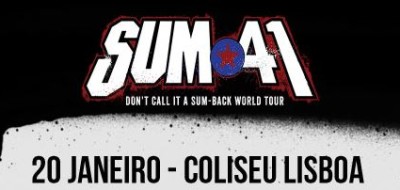 Reportagem Sum 41 em Lisboa Imagem 1