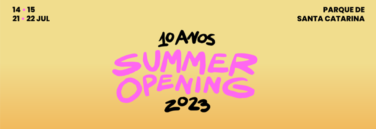 Summer Opening 2023 Imagem 1