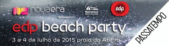 Passatempo EDP Beach Party Imagem 1